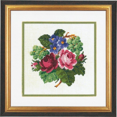 Set punto croce - , rosenstand