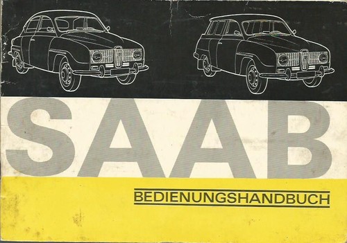 Saab berlina manuale - manuale, di