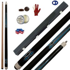 Stecca Pool JOLLY CIELO S23 2 pezzi lunghezza 145 cm cuoio 13 mm con valigetta