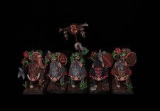 Warhammer The Old World - Orchi & Goblin - Orchi Cavalca Cinghiali - Painted -GW