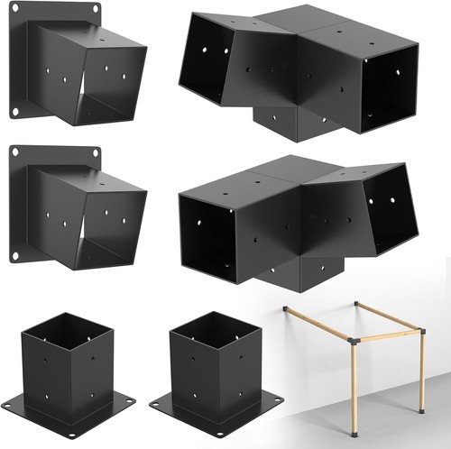 Staffe pergola tetto inclinato