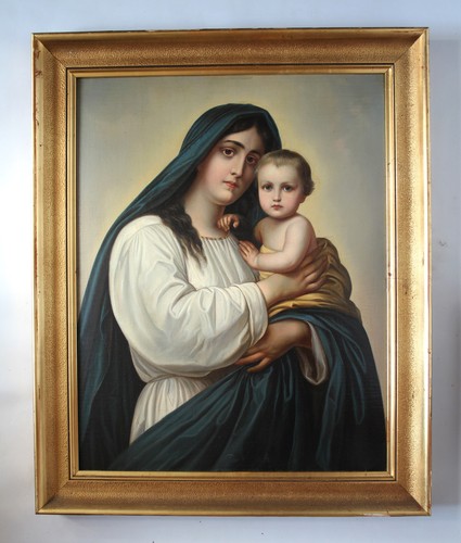 Dipinto olio religioso - dipinto,