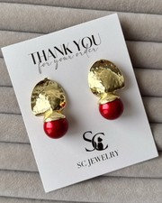 Zara style ball earrings - zara,