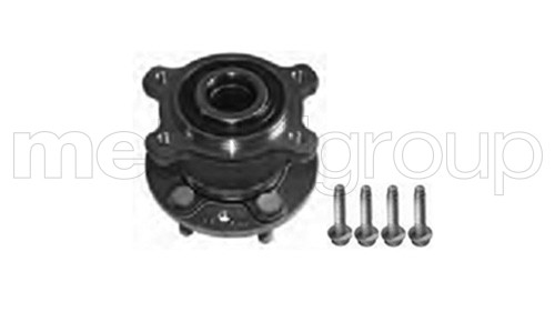 Kit cuscinetti ruota metelli - cuscinetti,