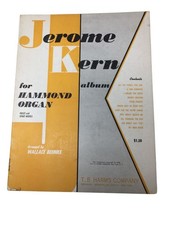 Album Jerome Kern per organo Hammond preset e modello spinetta