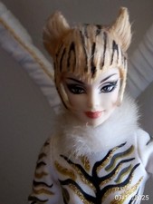 Barbie Tigre Bianca serie Kitties 2003- Mackie face -Rara-No box-no piedistallo