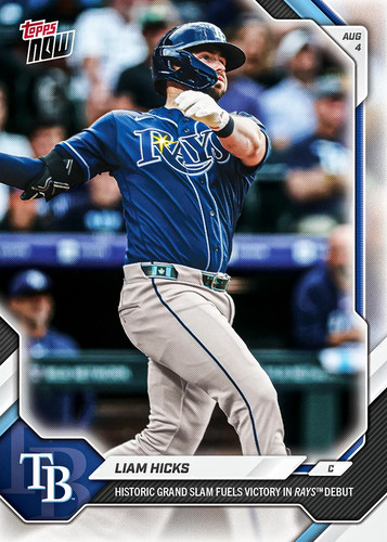 Liam hicks grand slam rays - liam,