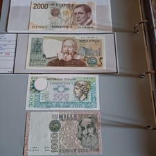 Vecchie Banconote Italiane Da Collezione Fuoricorso Lotto Z41