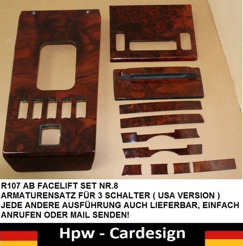 Legno mercedes r107 - r107, wood