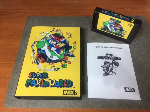 Msx super mario world msx2 - msx,