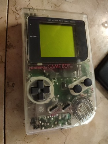Game boy trasparente - game,