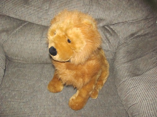 Peluche kellytoy chow - chow, cane