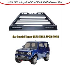 With LED Alloy Roof Rack Rails