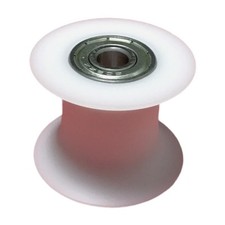 Puleggia con scanalatura u - con,