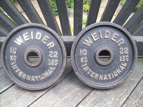 Vintage weider barbell olympic - vintage,