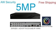 8CH + 4 IP CH, 5MP HD