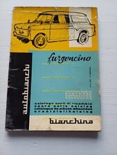 Autobianchi Bianchina Furgoncino 1961 catalogo ricambi CARROZZERIA originale