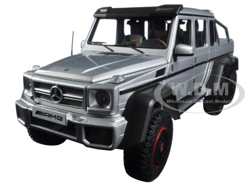 Mercedes g63 amg 6x6 argento - amg,