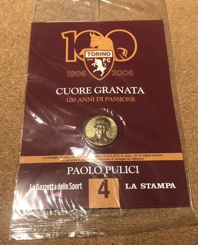 Medaglia 100 anni torino - 100,