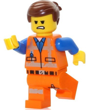 LEGO MOVIE EMMET MINIFIGURE