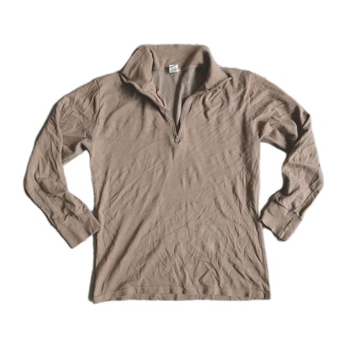 Chemise beige marron coyote - f1,