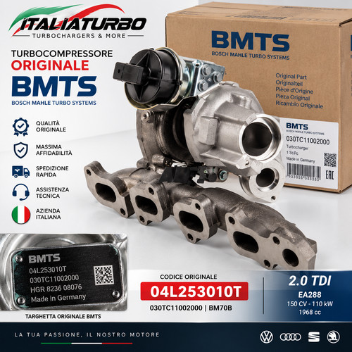 Turbo turbina originale bmts - turbo,