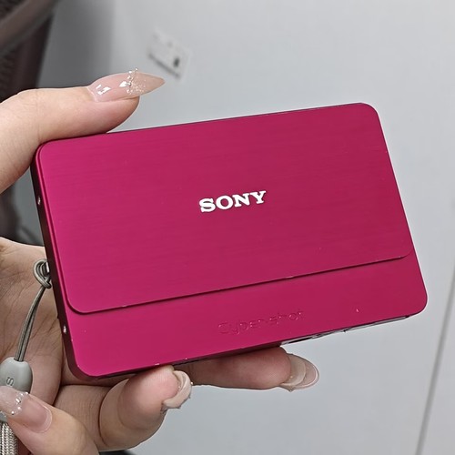 Pink sony cyber shot - pink,