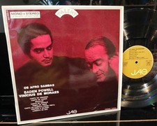BADEN POWELL VINICIUS DE MORAES OS AFRO SAMBAS- LP FRANCE 1966-JAG 522002P-N M