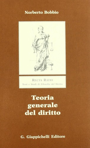 Teoria generale del - , diritto