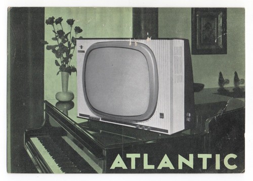 Cartolina atlantic electric - cartolina,