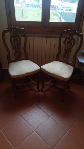 Coppia sedie vintage - sedie,