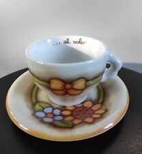 Tazza Cappuccino Thun - Linea Country - Caffè al volo... Nuova