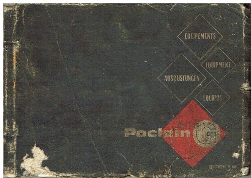 Accessori poclain serie - poclain, g