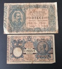 DIECI 10 CINQUE 5 LIRE