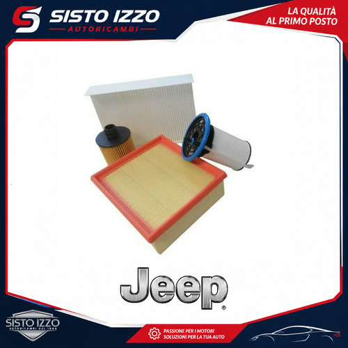 Kit filtri tagliando - filtri, jeep