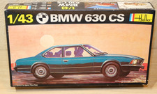 Heller 1/43 BMW 630 CS Coupe E24 kit di montaggio blu, confezione originale