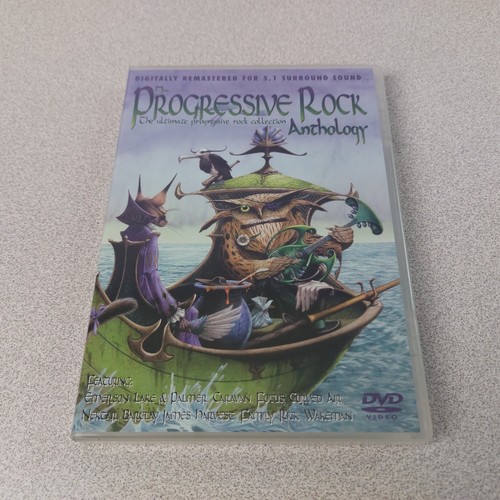 Dvd progressive rock anthology - progressive,