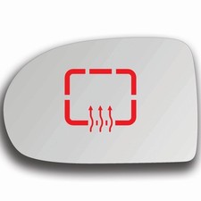 Vetro Specchio Retrovisore Sinistro Riscaldato Per Jeep Compass 1 2006 - 2016