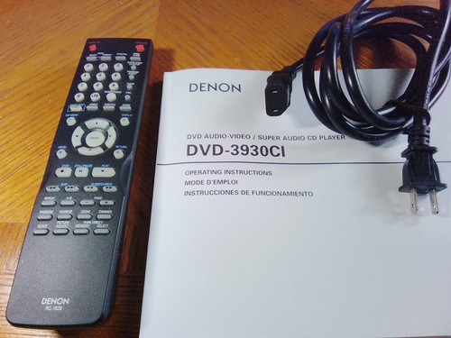 Denon manuale uso - denon, d'uso