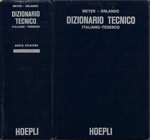 Dizionario tecnico - dizionario,