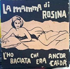 Disco vinile 45 giri Franco Trincale Antomar e il suo compl. - La mamma Rosina