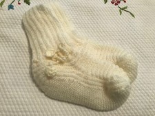 vendo calzini di lana lavorati
