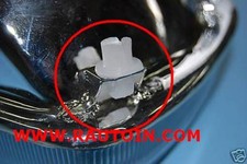 COMPATIBILE FIAT 126 127 128 900E 900T MOLLETTE FISSAGGIO FANALI FARI