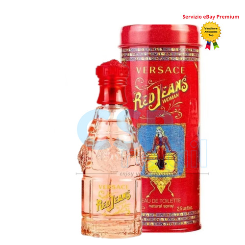 Versace red jeans eau - versace,