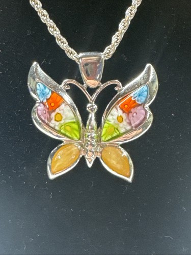 Farfalla vetro millefiori