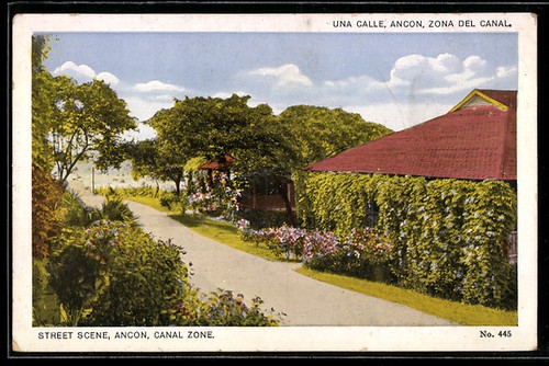Cartolina ancon zona del - cartolina,
