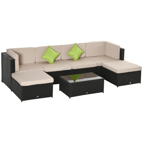 Outsunny set pezzi - outsunny, salotto