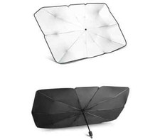 Parasole Per Auto Parabrezza Anteriore Ombrello Portatile Pieghevole 125x75cm