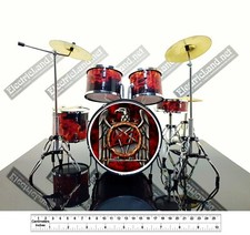 Mini Drum set SLAYER Reign In