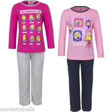 Minions Rosa Pigiama Bambina